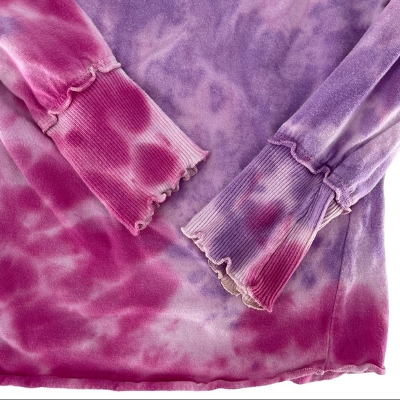 Guess Jeans Heart Tie Dye Long Sleeve Top Size 3T - Picture 7 of 9